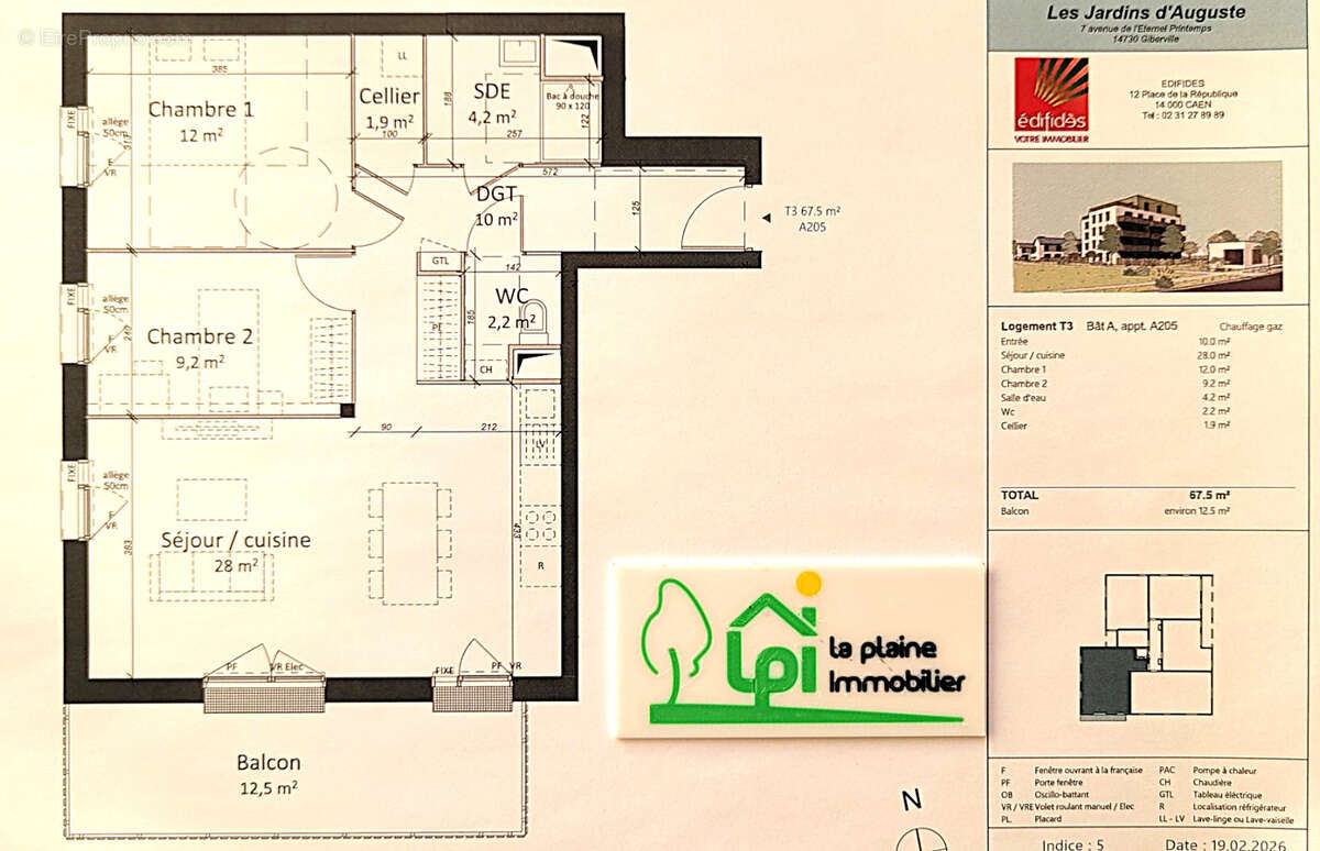 Appartement à GIBERVILLE