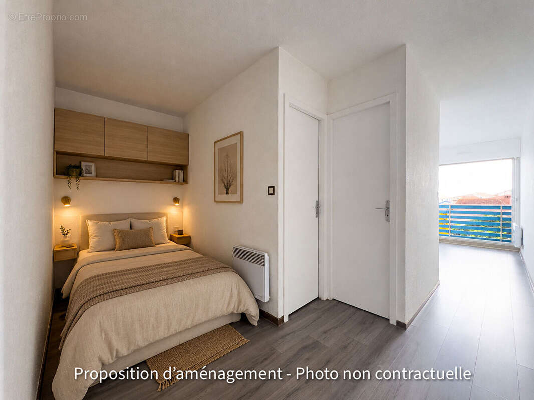 Appartement T1 cabine avec balcon, parking et vue dégagée à Biscarrosse, hyper centre à deux pas de la plage - photo 10