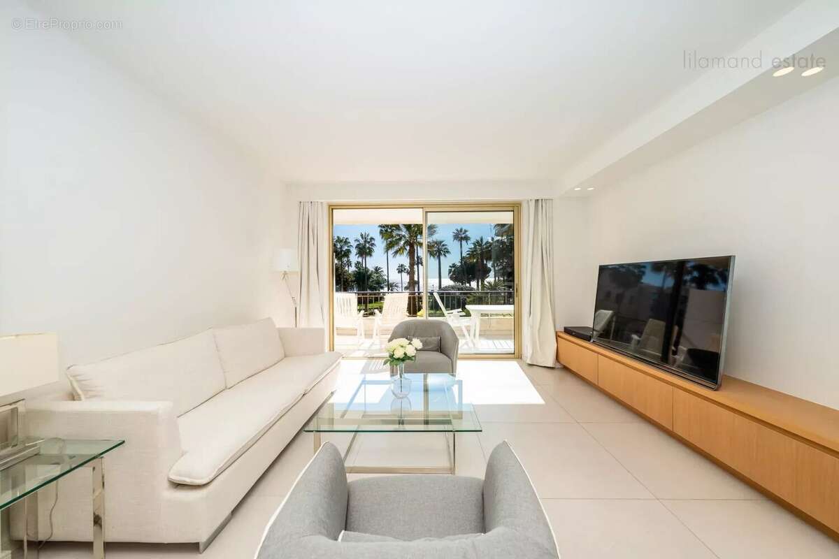 Cannes – croisette – appartement 4 pièces – terrasse – vue mer - photo 4