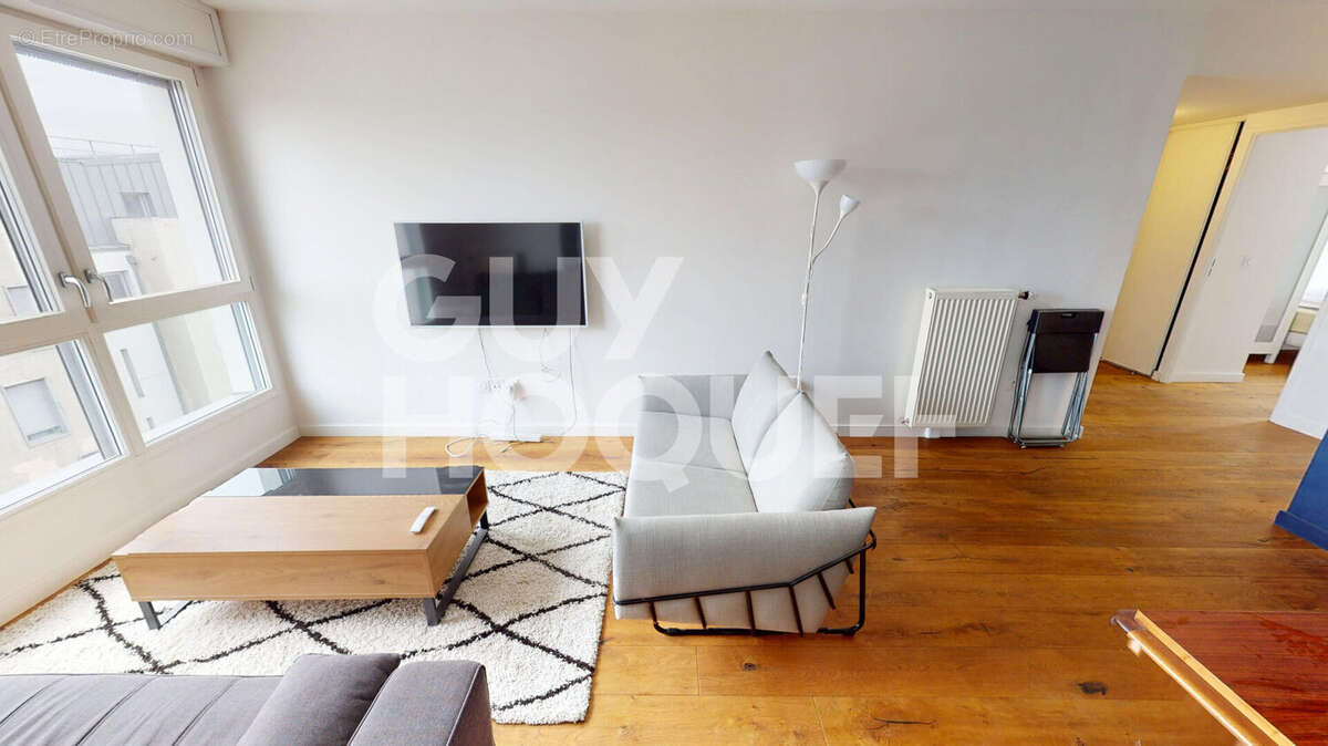 T4 de 71 m²  dans du BBC avec double balcon et vue dégagée ? Ivry Port - photo 3