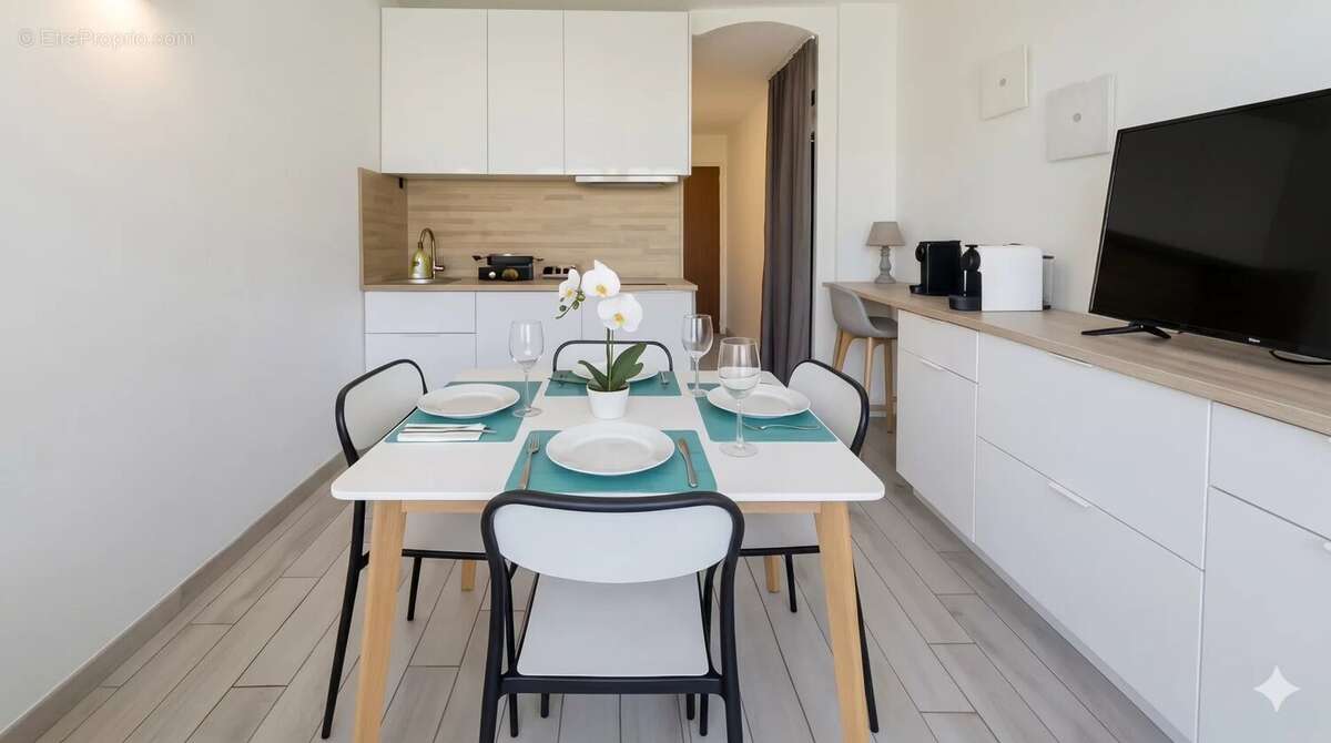 Studio Cabine de 23 m² – Quartier Rostagne - Résidence avec Piscine et Parc - photo 8
