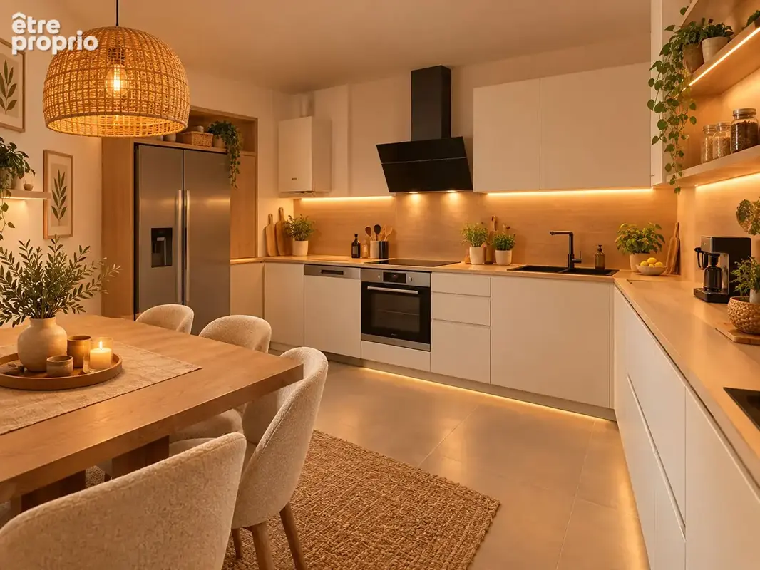 À VENDRE - GRADIGNAN HYPER CENTRE - T4 avec balcons, parking et cellier - photo 8