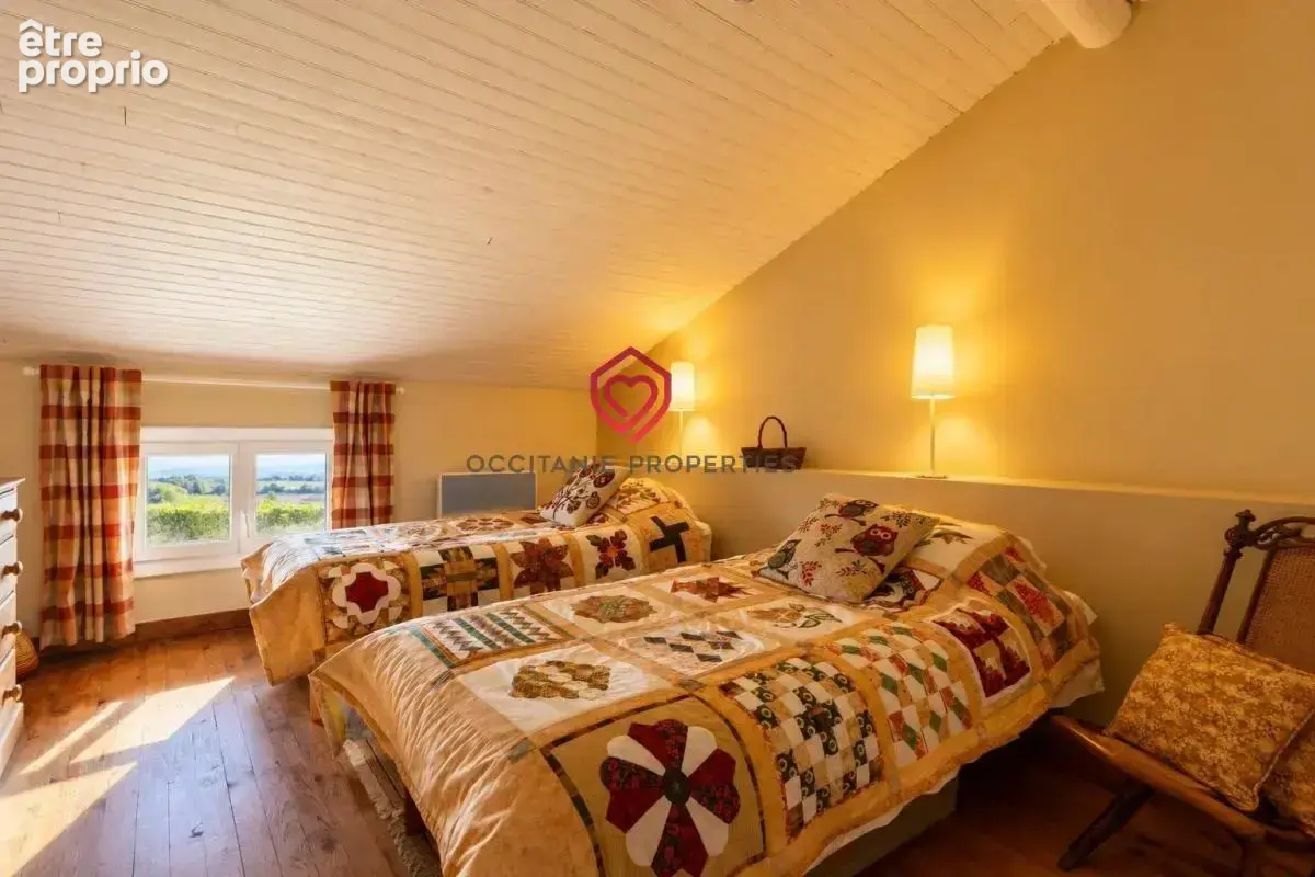 Maison de caractère avec 6 chambres, piscine et vue dégagée sur les Pyrénées - photo 19