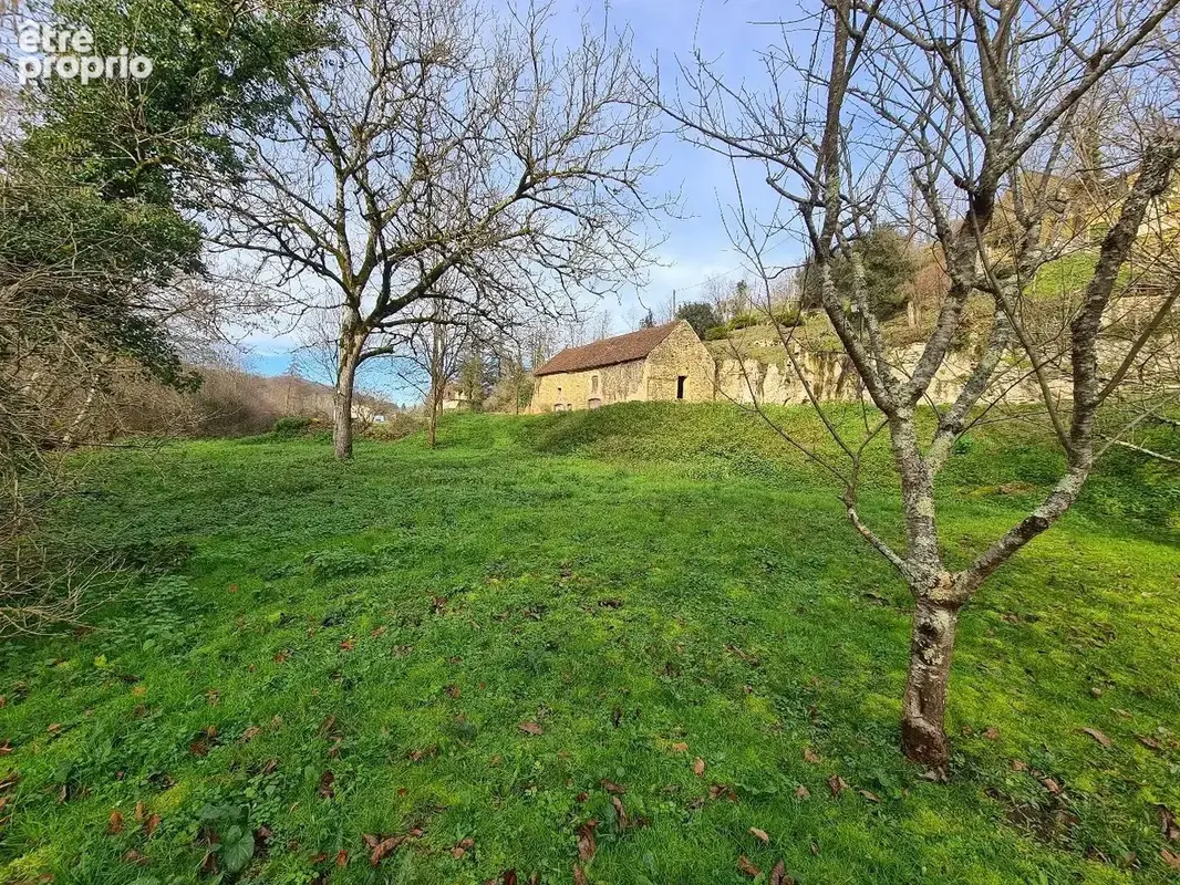 Charmante grange en pierre avec ruine, terrain et grotte - photo 4