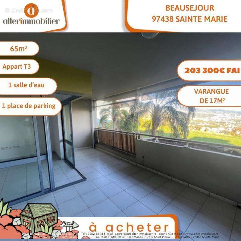 Appartement à SAINTE-MARIE