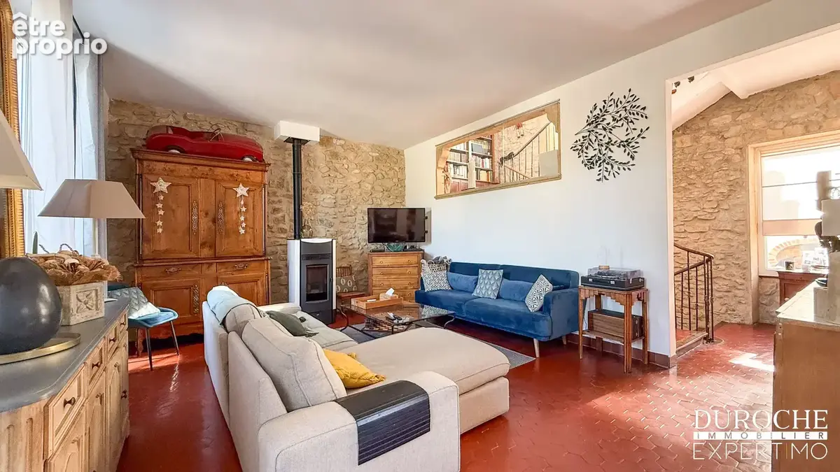Orange   Élégante maison de maître en pierre avec studio indépendant, garage et terrasses - photo 24