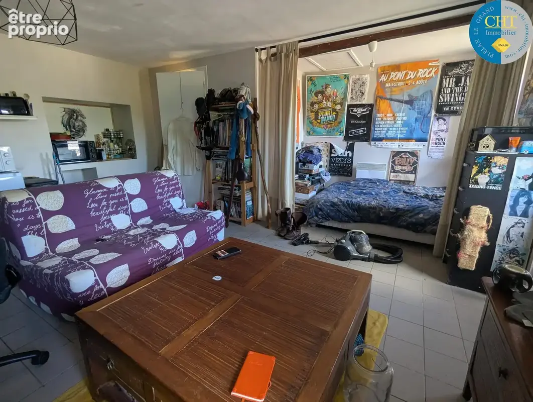 Ancien corps de ferme en pierres renove avec studio et dépendances à concoret (56430) avec cht immobilier - photo 44