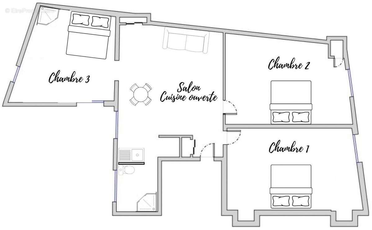 Appartement à MELUN
