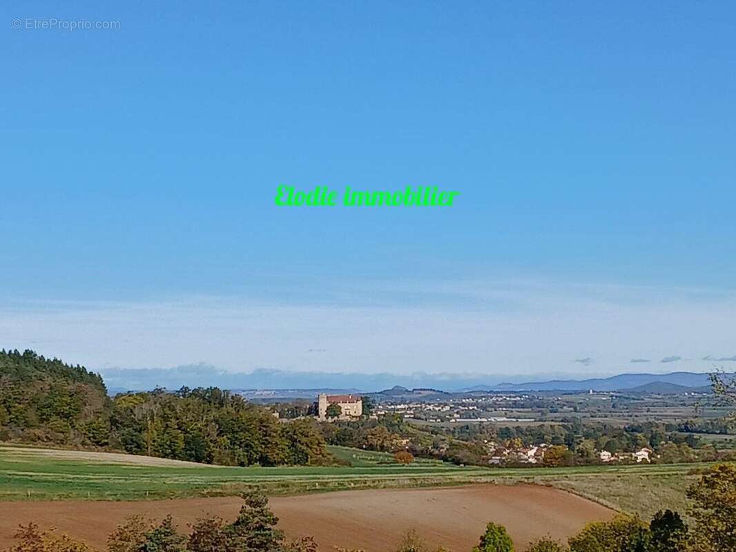 vue du terrain - Terrain à SAINT-LAURENT-CHABREUGES