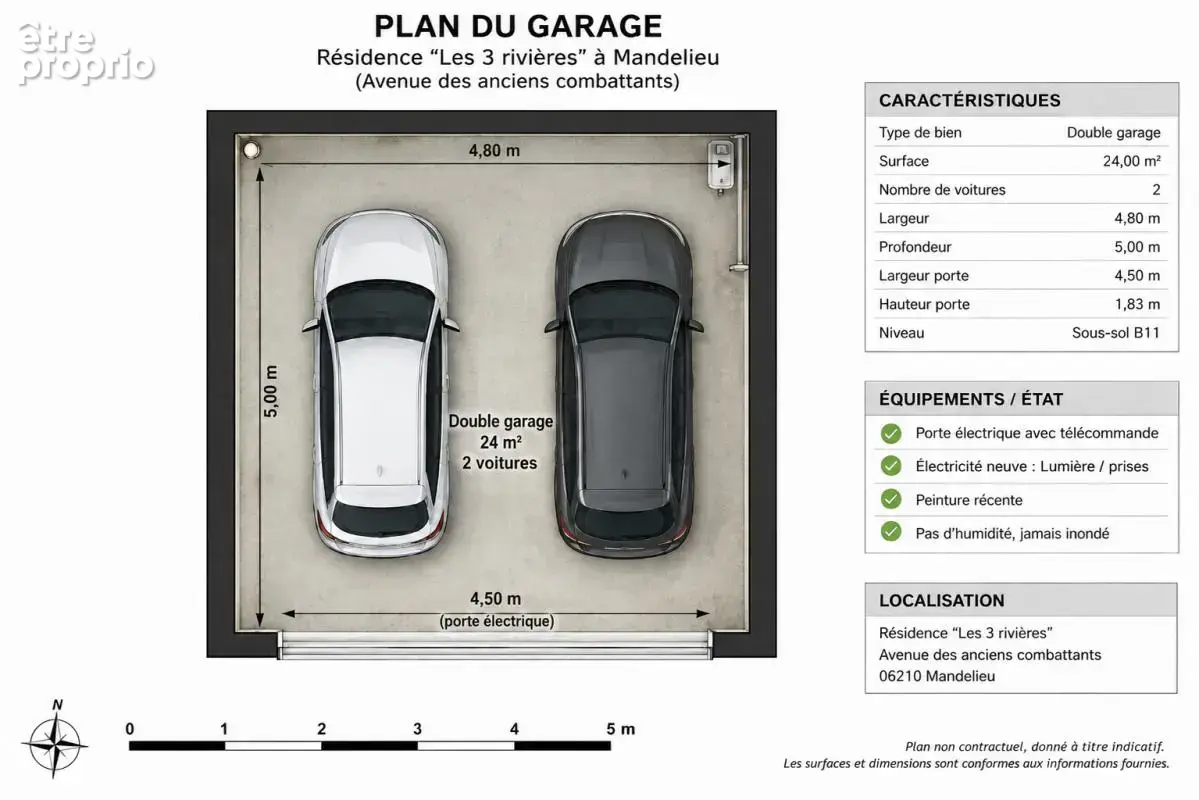 Parking à AIGLUN