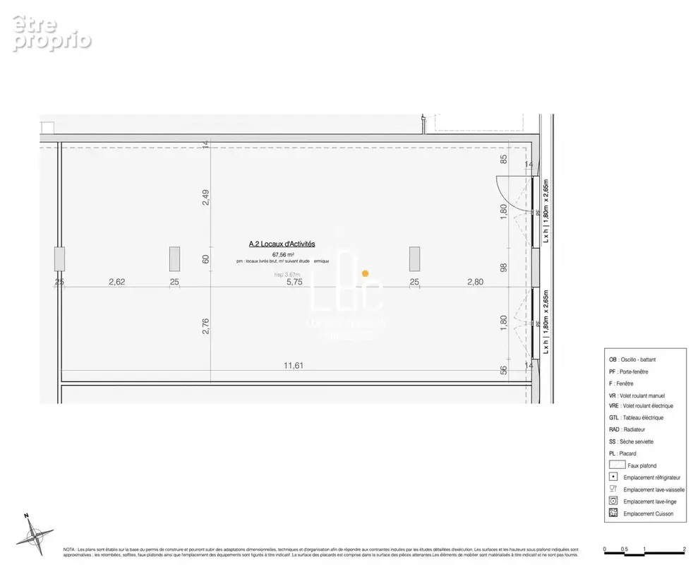 Commerce 67 m² à Trignac  - photo 3
