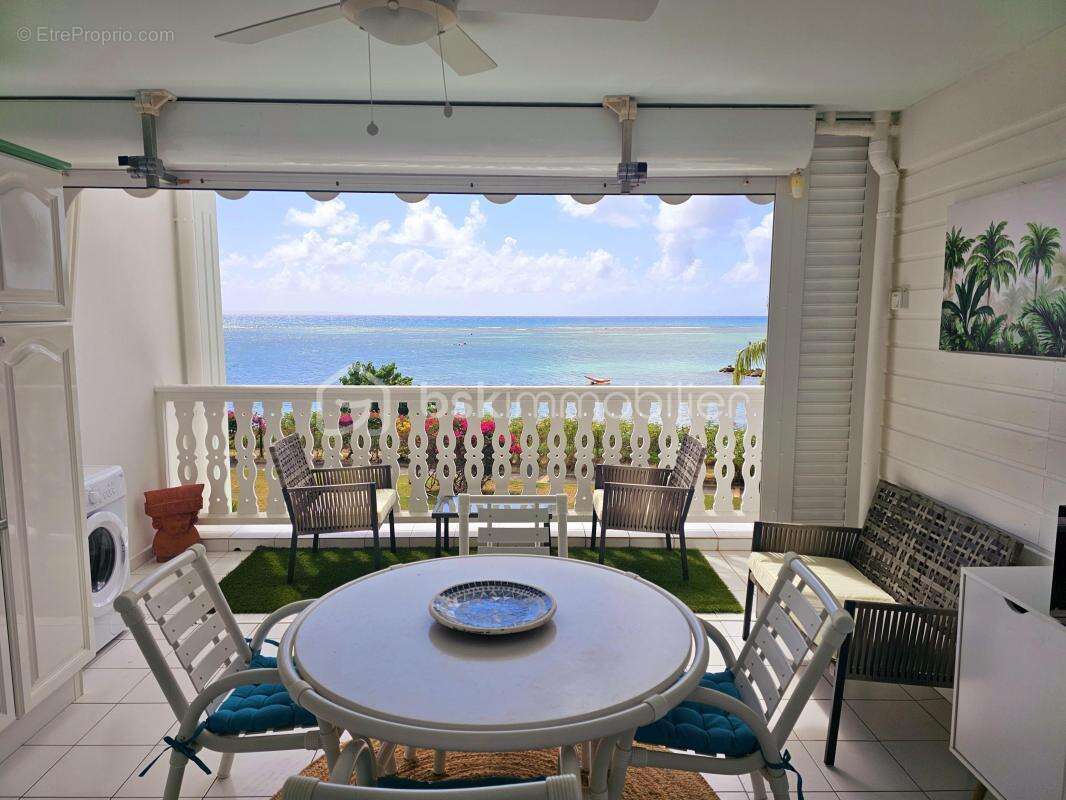 Appartement t2- le savannah- bord de mer- vue lagon - photo 2