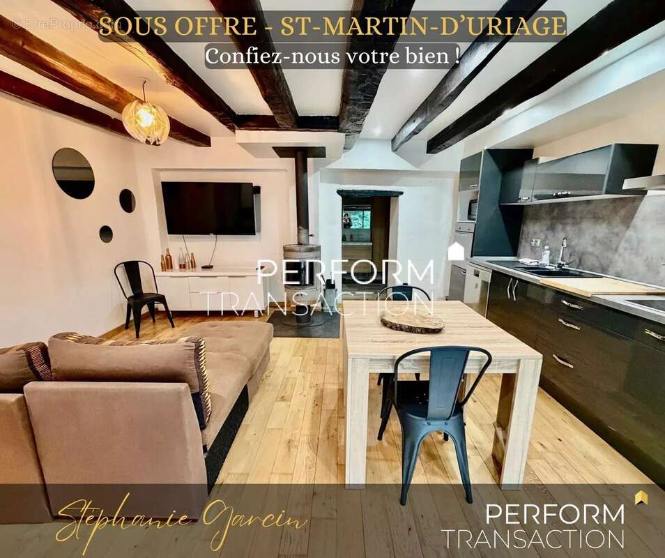 Appartement à SAINT-MARTIN-D'URIAGE