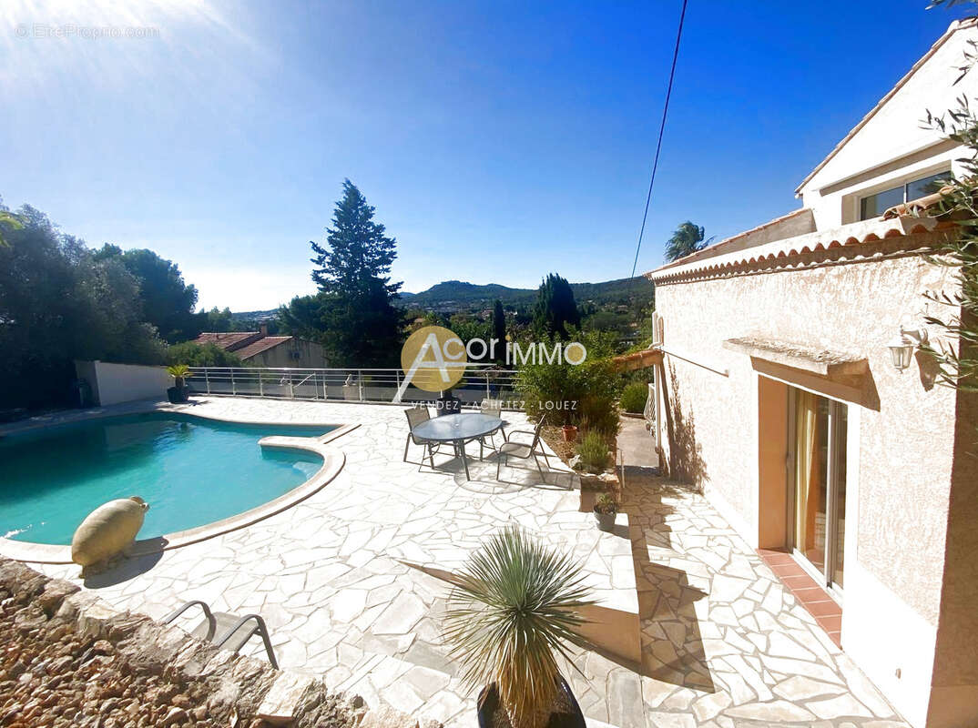 Ollioules villa vue dominante - photo 11
