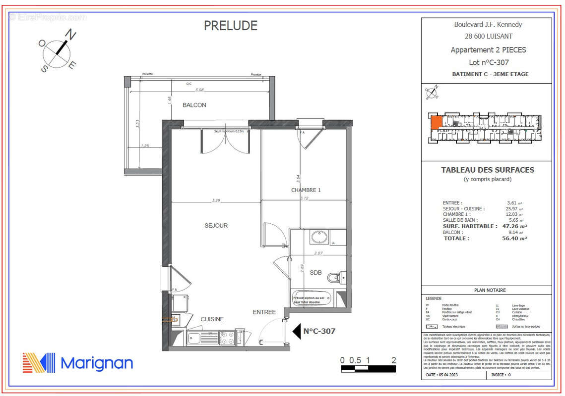 Appartement à LUISANT