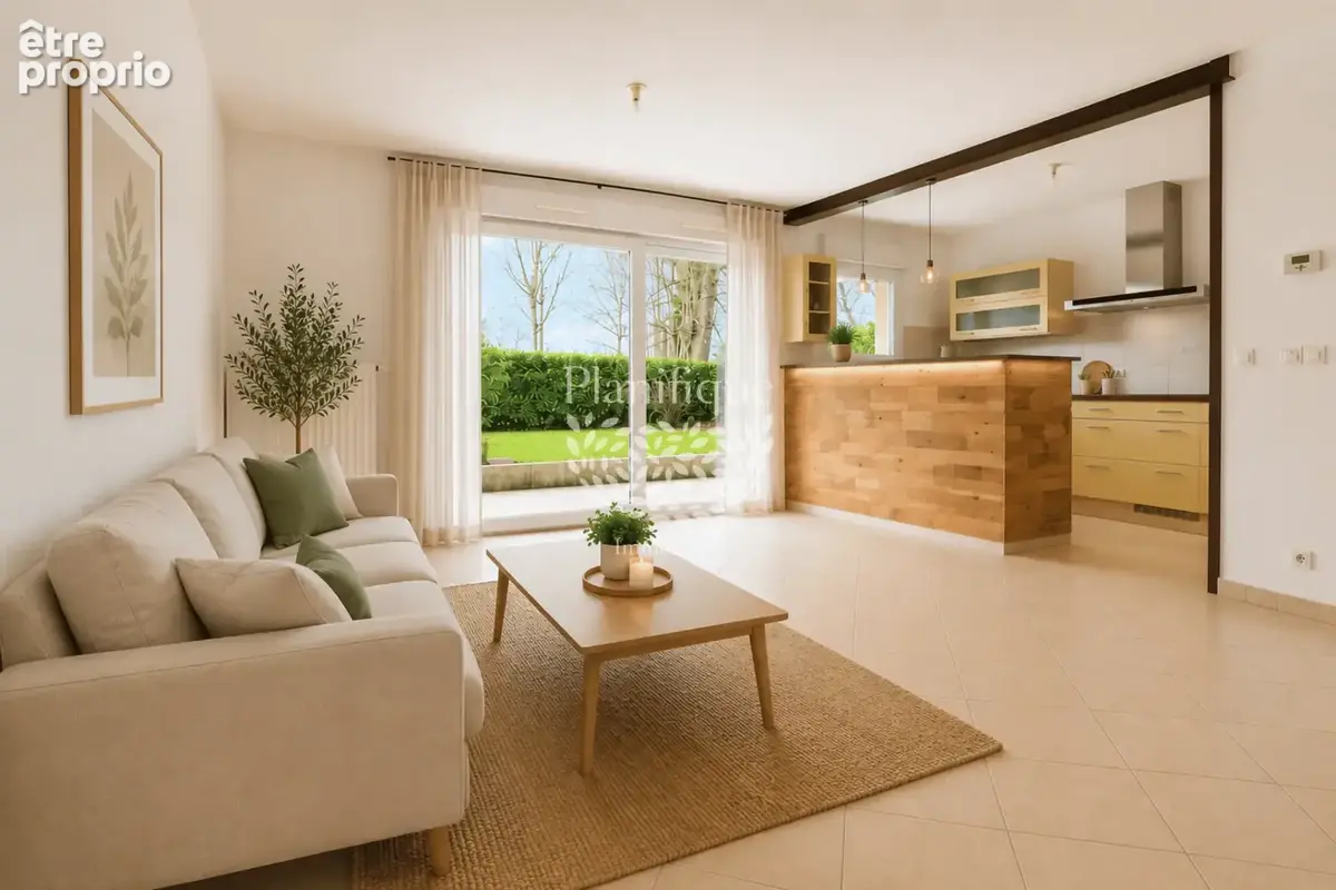 Valleiry   Appartement T3 avec jardin - photo 5