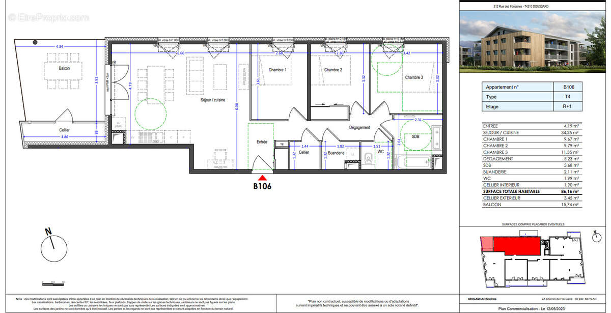 Appartement à DOUSSARD