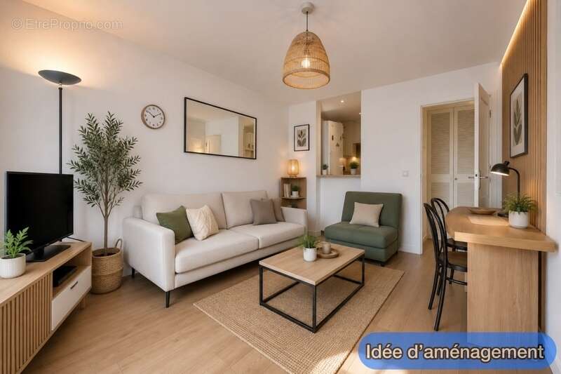 Appartement T2 35,20 m² avec parking inclus - photo 4