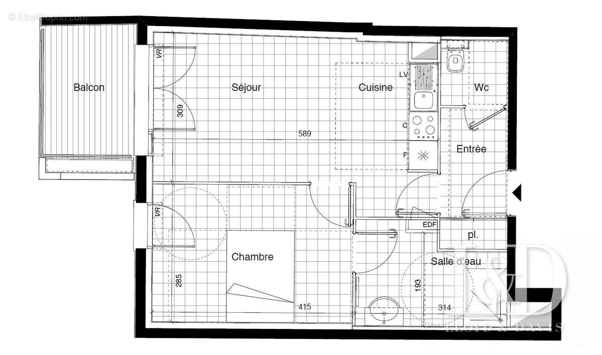 Appartement à TOULOUSE