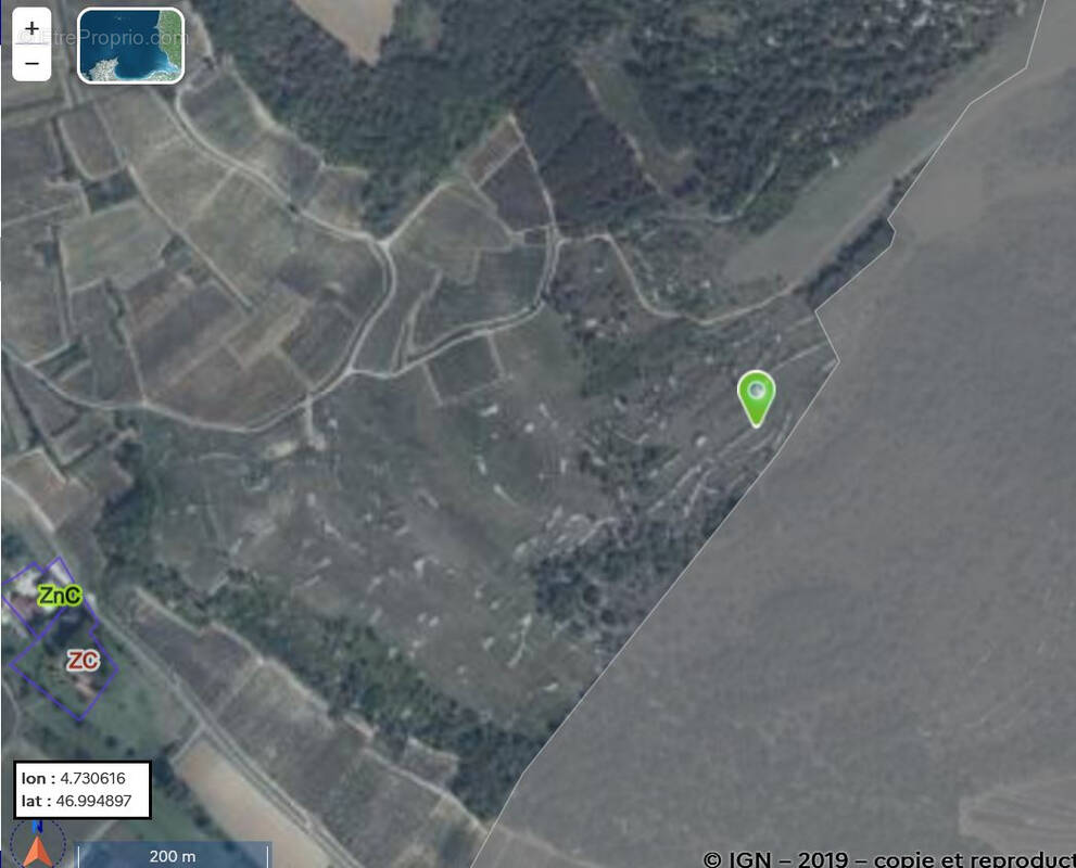 Terrain à SAINT-ROMAIN