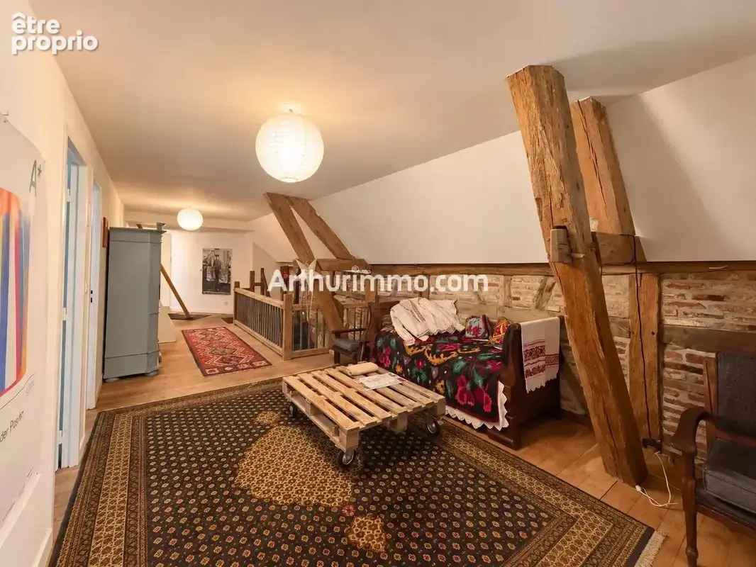 Ferme bressane à colombages – 201 m² – 8 pièces – terrain 2780m² - photo 22