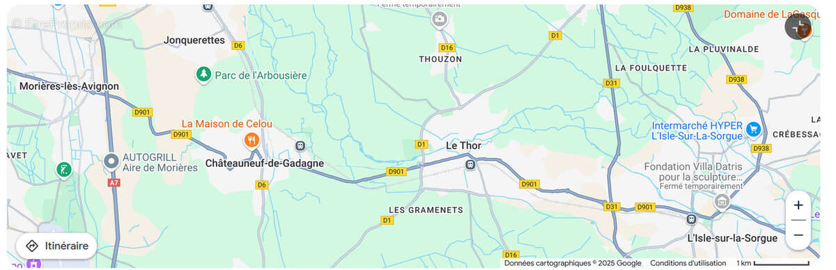 Commerce à CHATEAUNEUF-DE-GADAGNE