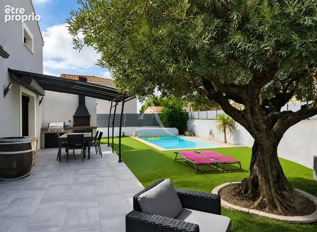Maison Poussan 5 pièce(s) 136 m2 + piscine+ jardin+ garage - photo 14