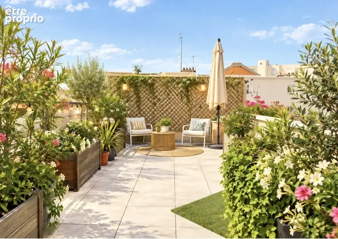 Bel appartement t 4 avec terrasse dernier etage - photo 2