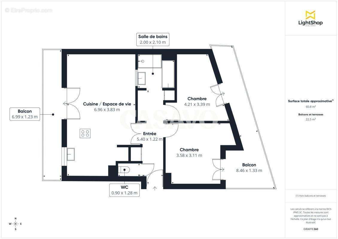 Appartement à COLOMBES