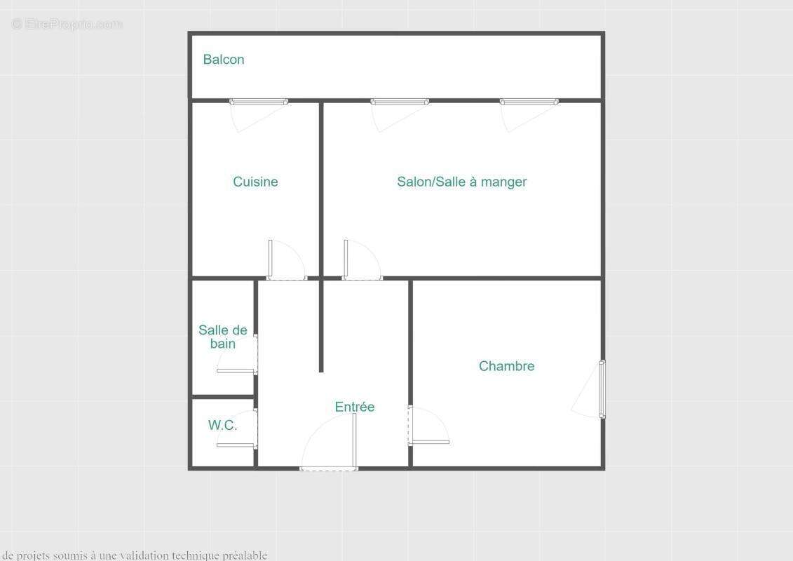 Appartement à MARSEILLE-6E