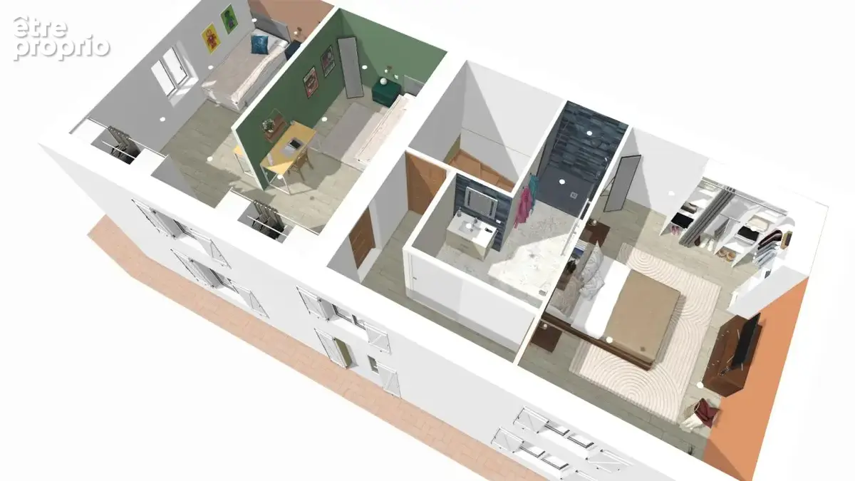Maison en pierre à rénover à Saint-Gelais  97 m²  2 chambres - photo 20