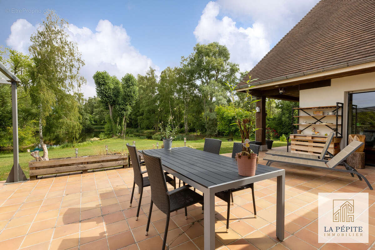 Maison individuel - semi plain-pied sur propriete avec etang - photo 6