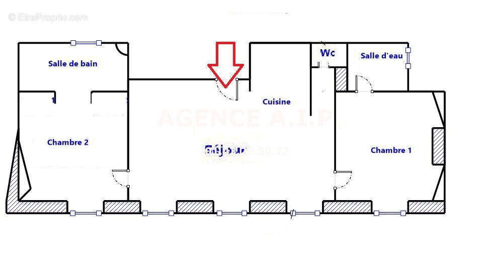 Appartement à PARIS-18E