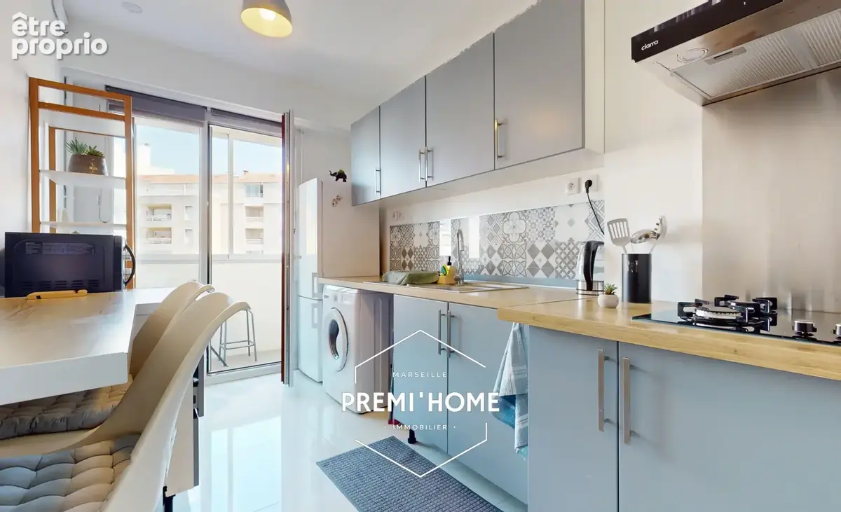 A vendre t3 renove a marseille 13004 chutes lavies - photo 4