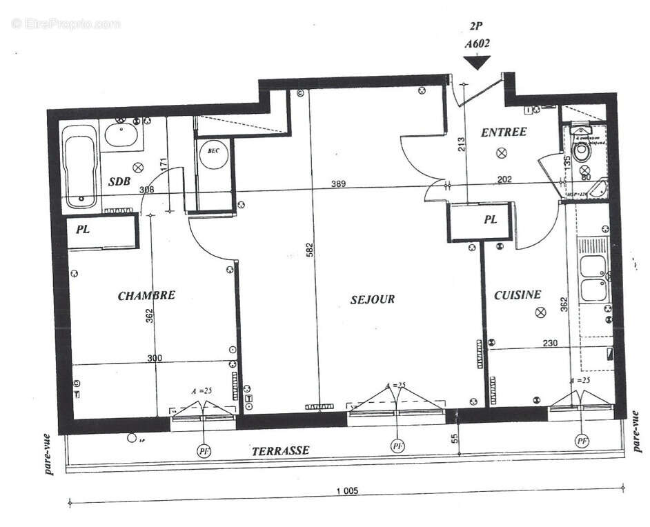 3 pièces 52 m2   dernier étage ascenseur   balcon filant   châtillon (92320) - photo 15