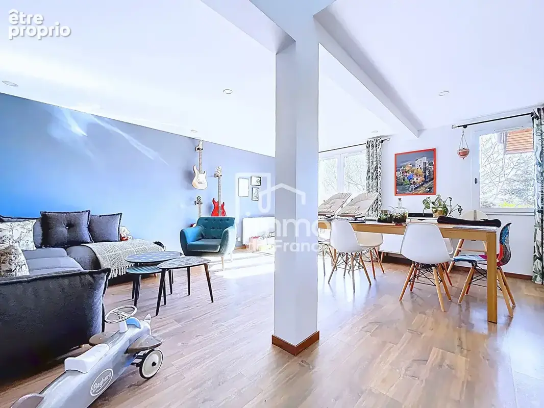 Duplex T4 90m²  Vue Mont Blanc  Parfait état  Gex - photo 3