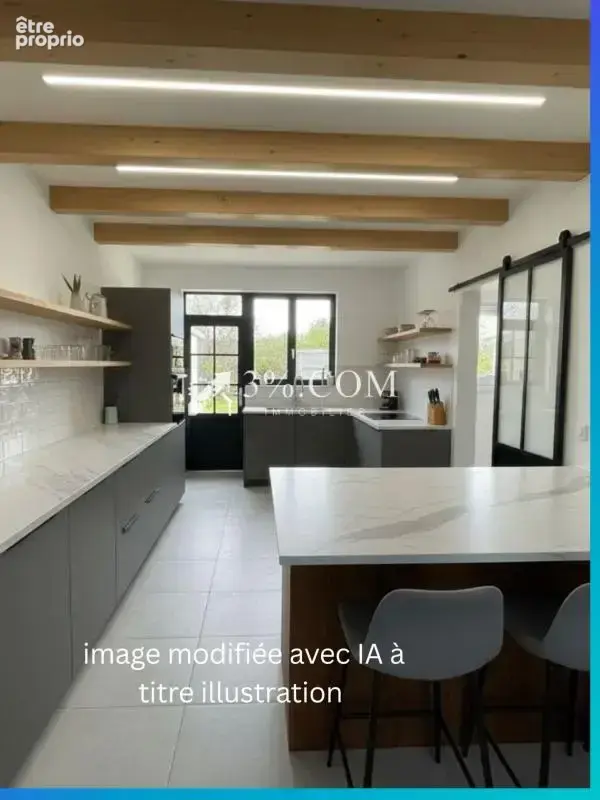 Maison semi ind 92m2 avec jardin et garage à ST Saulve - photo 7
