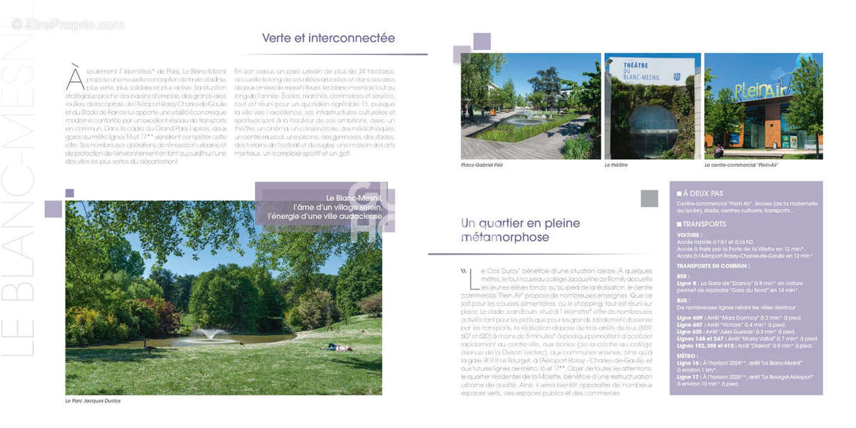 Appartement à LE BLANC-MESNIL