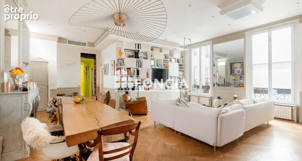 Appartement familial de reception-145m2-paris 10e - photo 2
