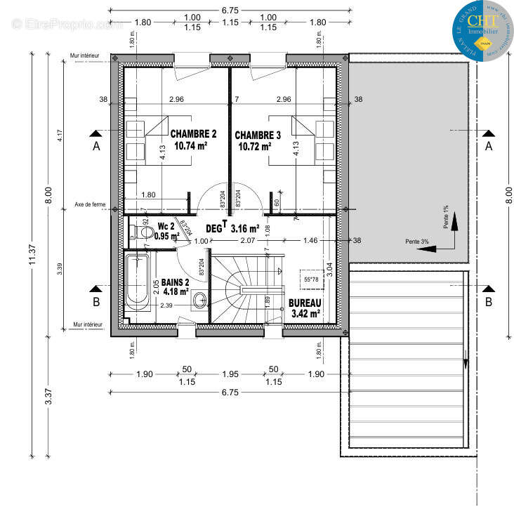 Investissement locatif : maison neuve rt 2020 avec locataire en place   frais réduits - photo 19