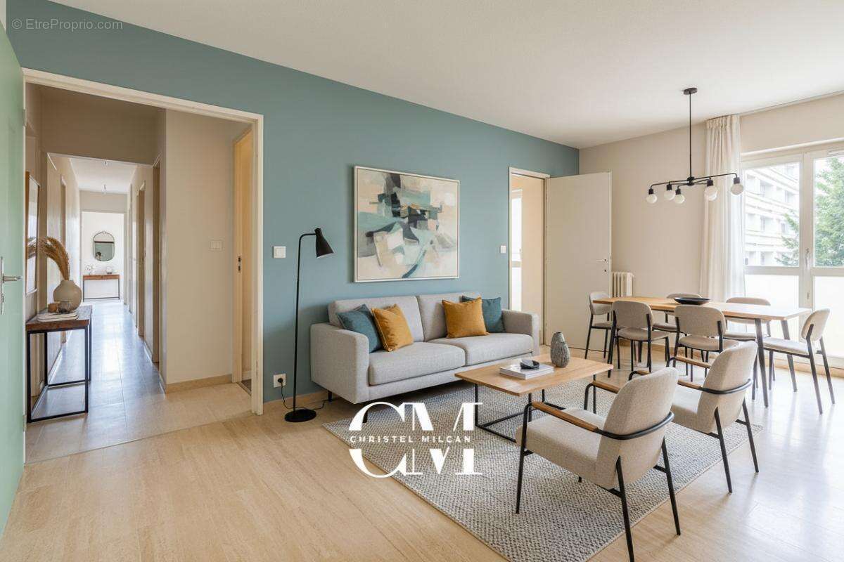 Appartement Le Bouscat centre  4 pièces 86 m2 parking et balcon - photo 3