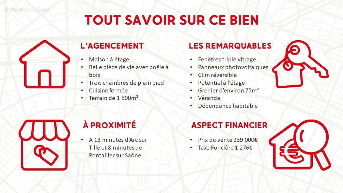 Propriété avec potentiel : maison avec dépendance habitable et terrain de 1500m² - photo 2