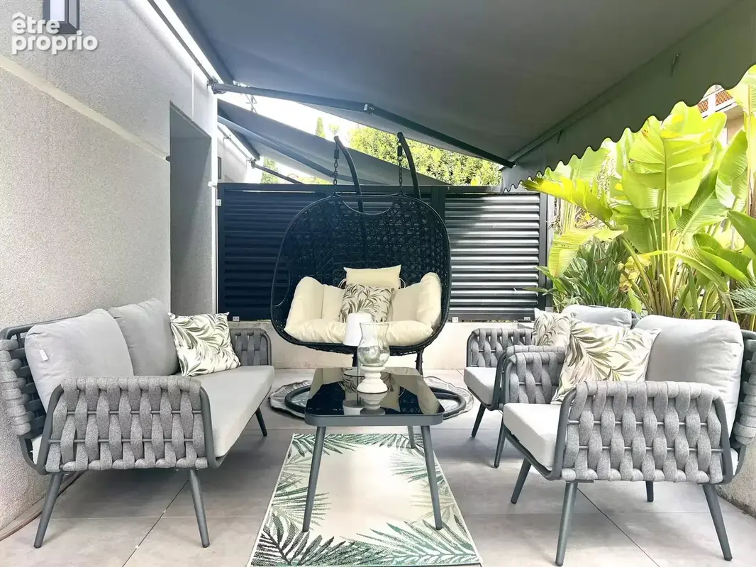 Cannes  bas de  montfleury à vendre – 2 pièces avec grande terrasse et garage double - photo 6