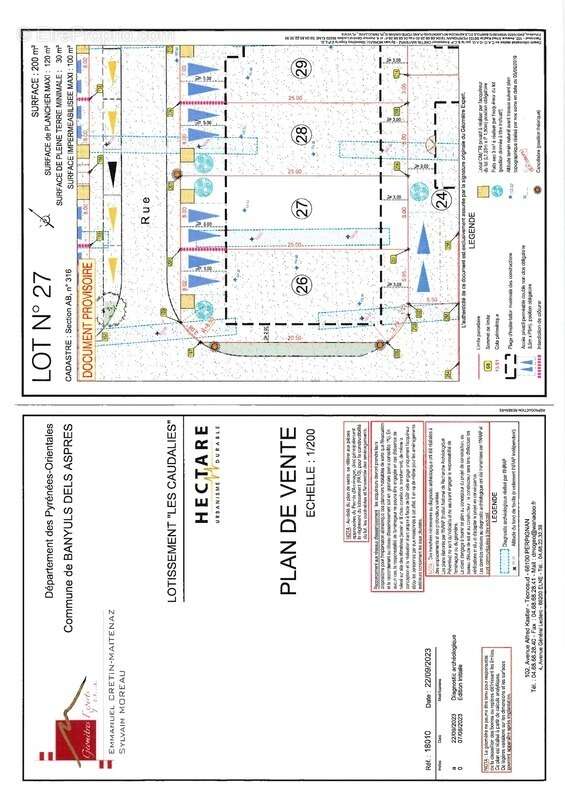 Terrain à BANYULS-DELS-ASPRES