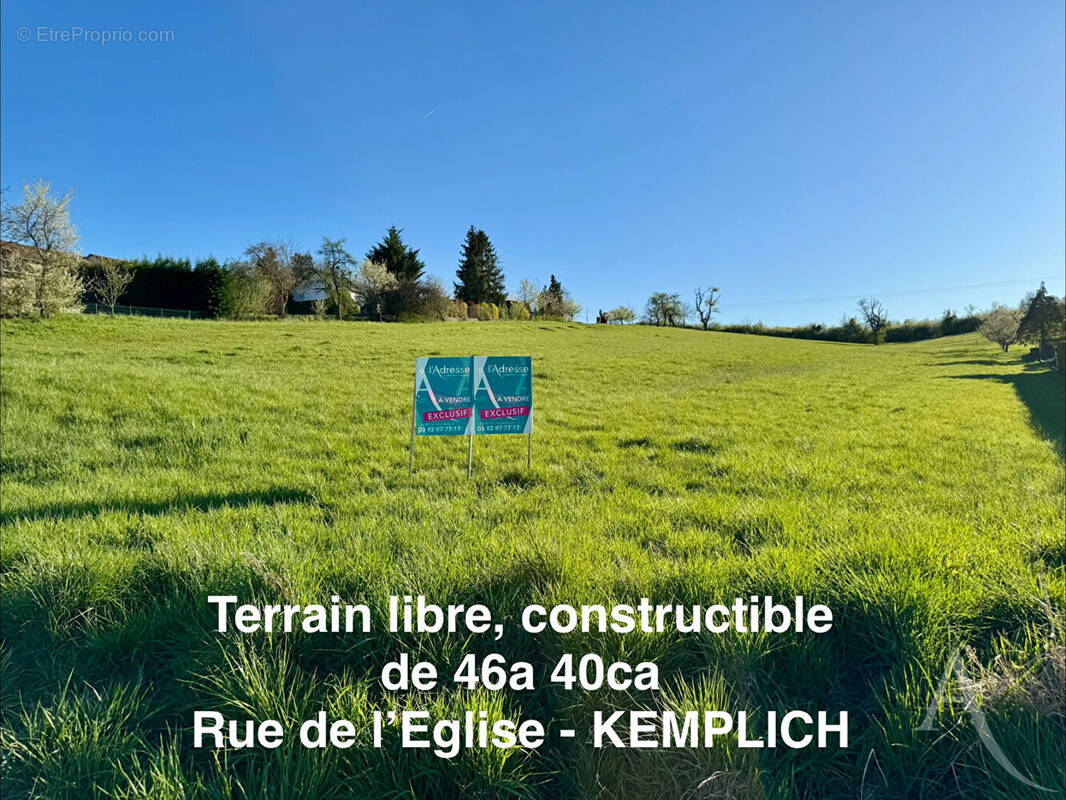 Terrain à KEMPLICH