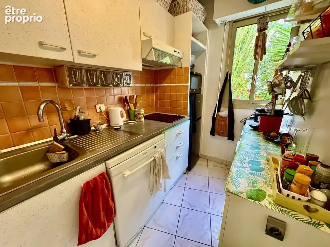 Le Cannet vente 2 pièces avec terrasses et jardin - photo 4