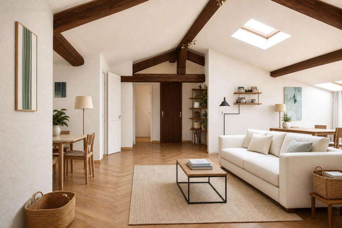Charmant Appartement T4 de 113m² au sol - Dernier étage - Lumineux - photo 17