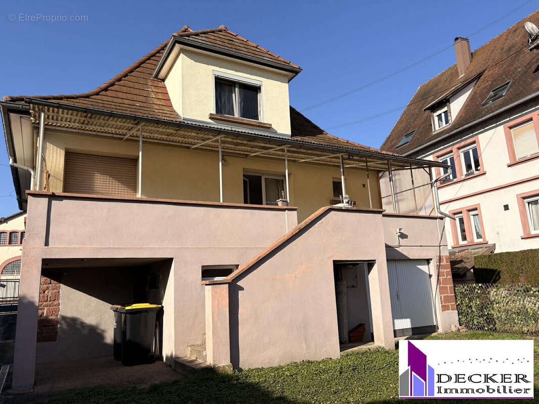 Maison à ZINSWILLER