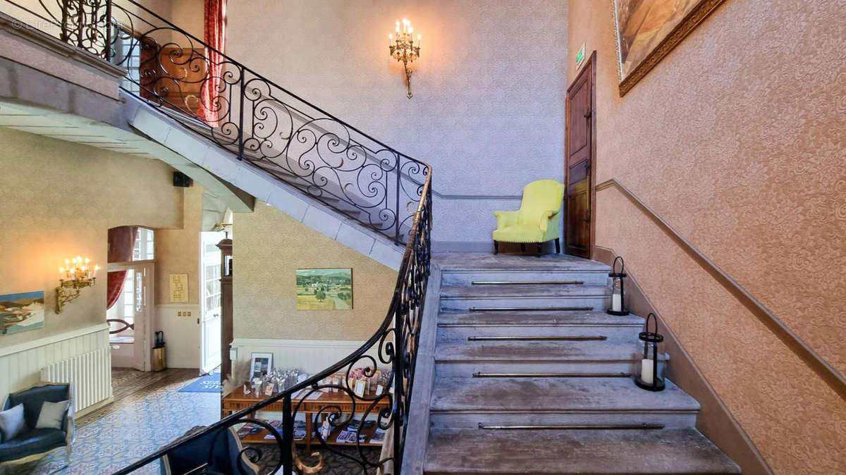 escalier - Maison à MIREPOIX