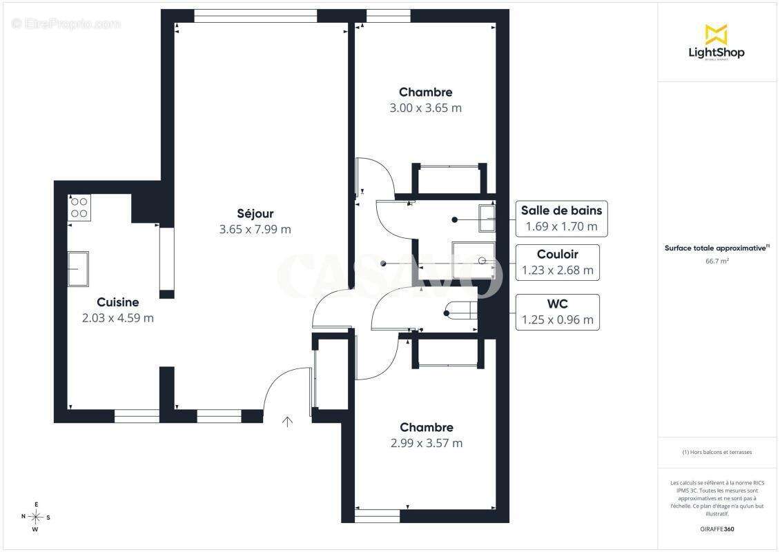 Appartement à LYON-9E